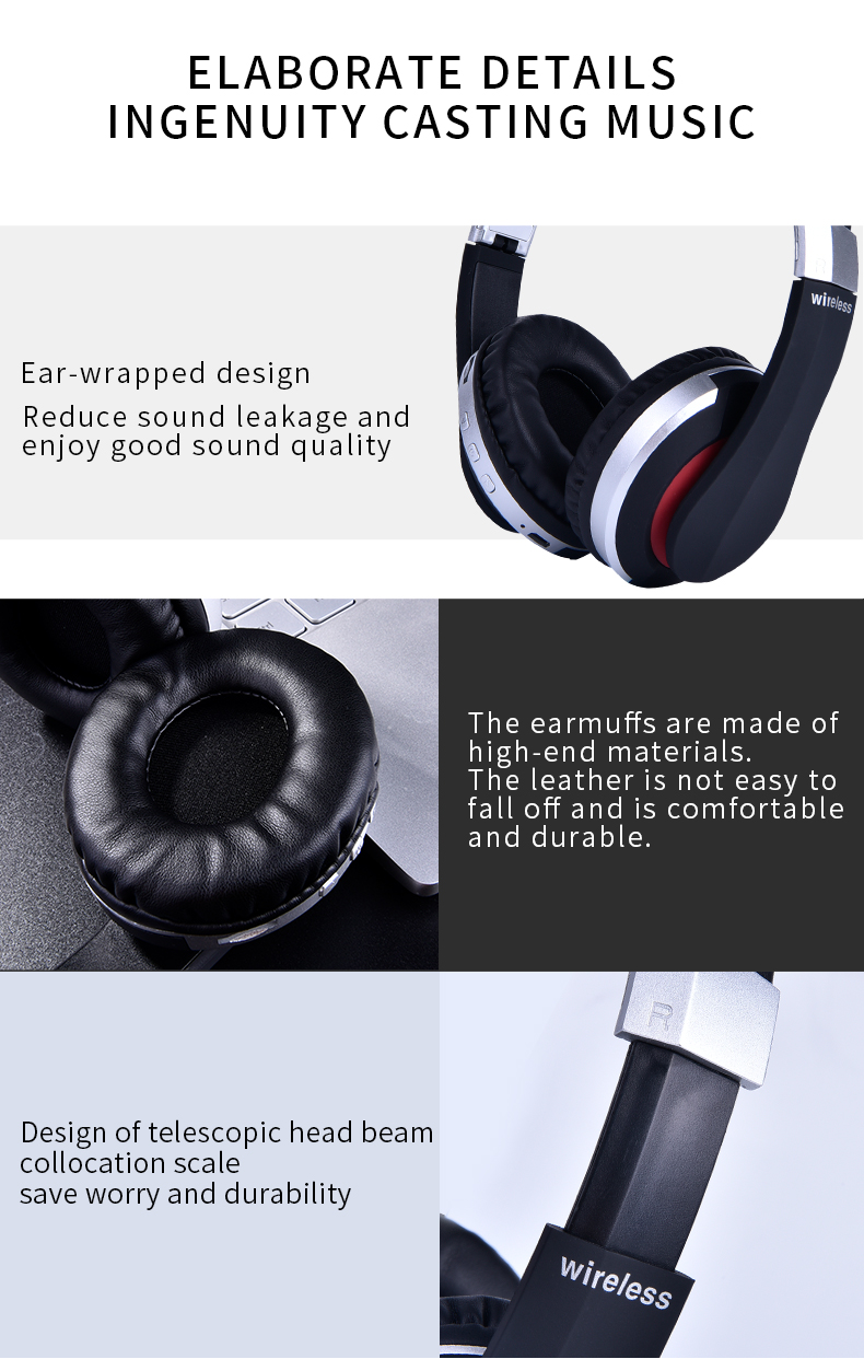 Bakeey-MH7-Wireless-Headphones-bluetooth-Headset-Foldable-Stereo-Gaming-Earphones-With-Microphone-Su-1902364-11