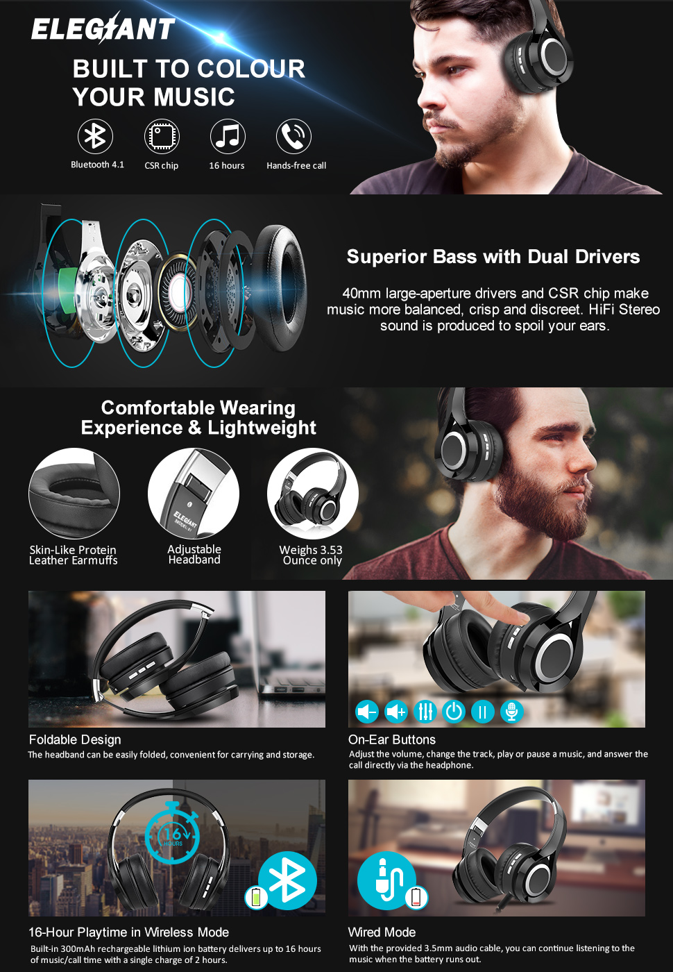 HiFi-Stereo-Wireless-bluetooth-Headphone-Headset-Foldable-Earphone-with-Mic-1303757-2