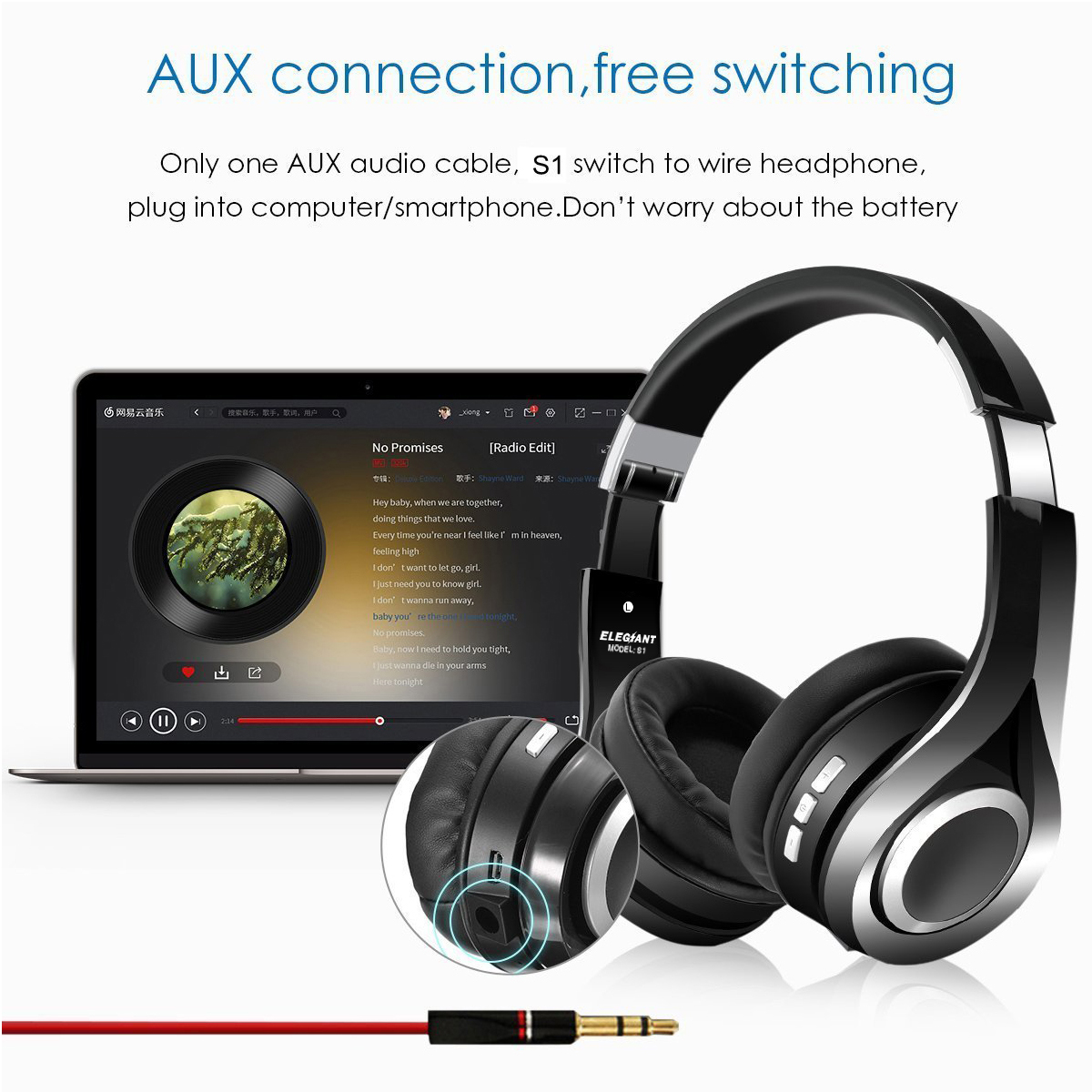 HiFi-Stereo-Wireless-bluetooth-Headphone-Headset-Foldable-Earphone-with-Mic-1303757-6