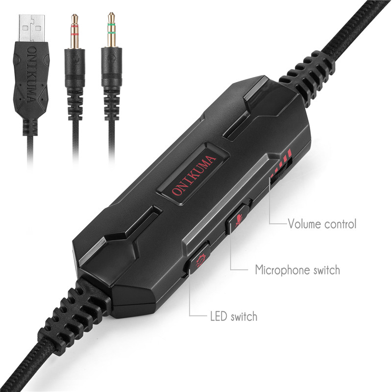 ONIKUMA-M190-PS4-Gaming-Headset-Over-ear-Stereo-Bass-Headphone-with-Noise-Isolation-Mic-for-PS4-XBox-1500042-6