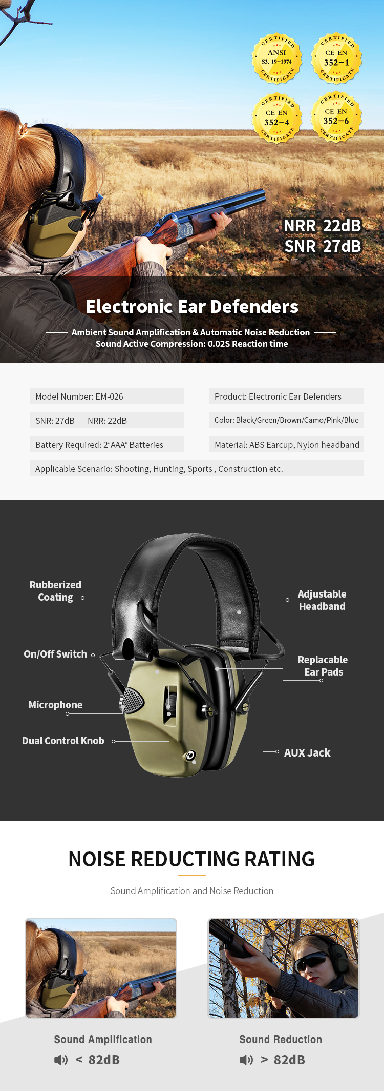 ZOHAN-em026-Electronic-Shooting-Ear-Protection-Foldable-Electronic-Anti-noise-Earmuffs-Outdoor-Sport-1853100-2