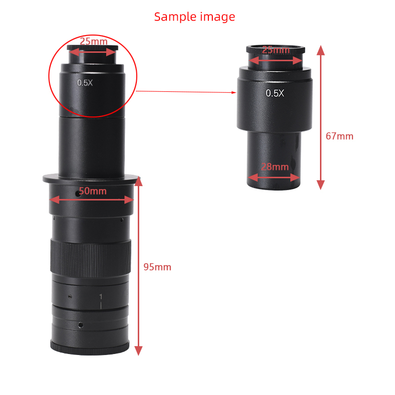 HAYEAR-035X-05X-1X-2X-Industry-Mono-Lens-Zoom-C-mount-Adapter-Lens-for-10A-07X45X-Industry-Microscop-1930119-2