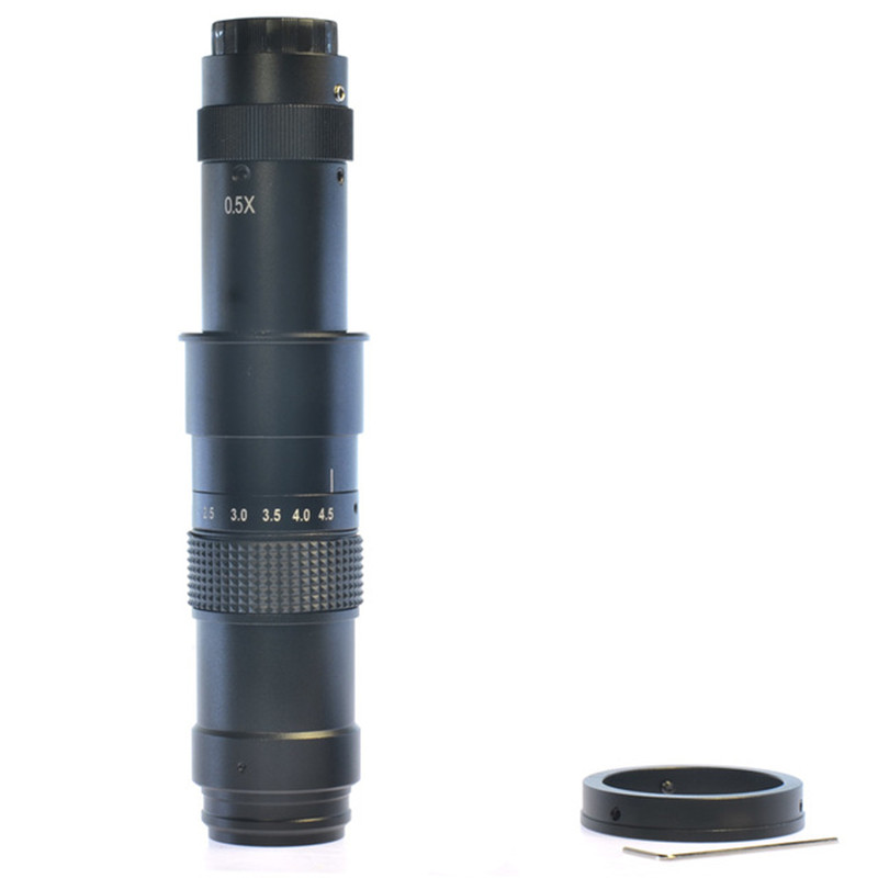 HAYEAR-HD-07X-45X-180X-Zoom-C-Mount-Parallel-Light-Lens-For-Industry-Microscope-Camera-Glass-Lens-40-1497284-2