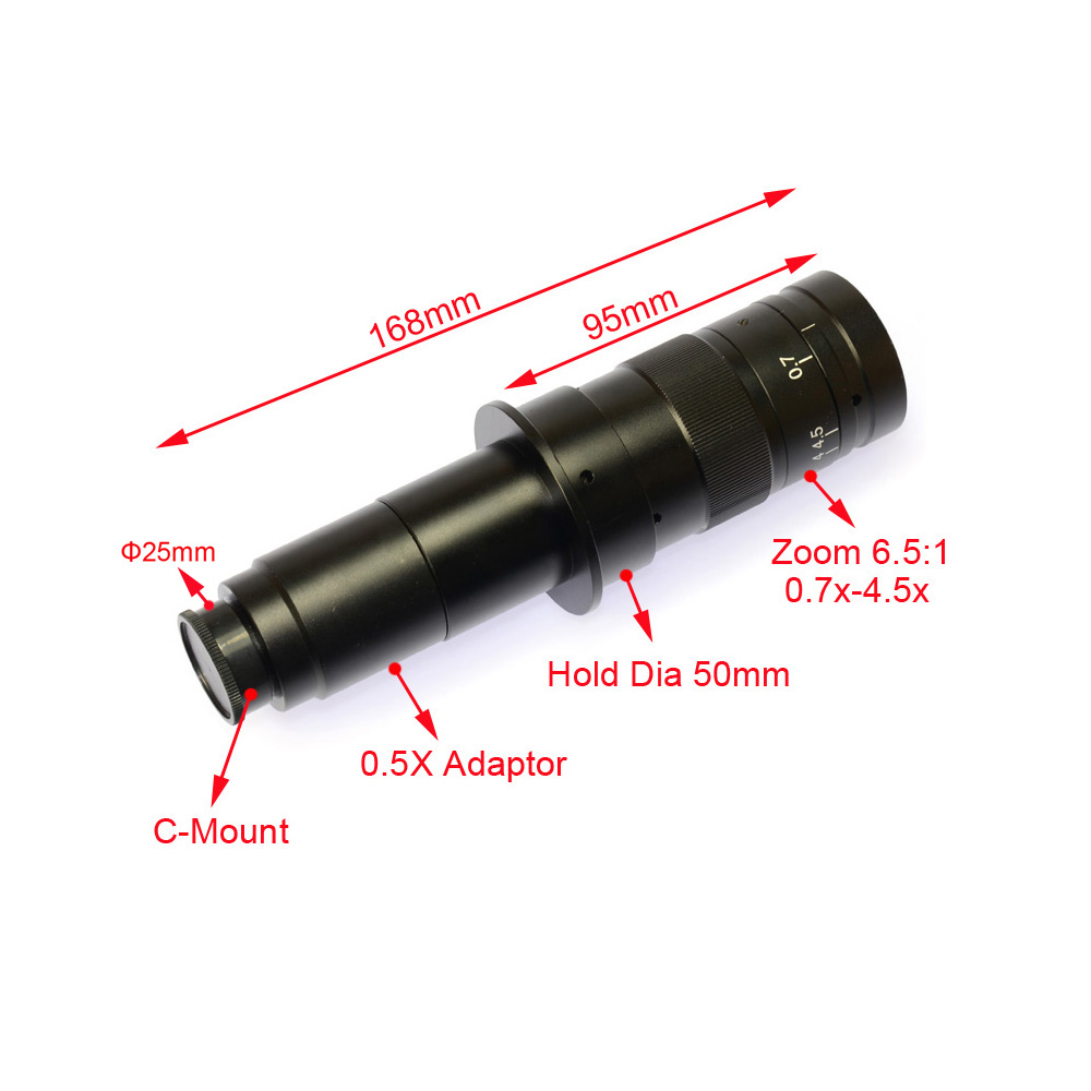 HAYEAR-Zoom-C-mounting-Lens-07X-to-45X-Magnification-25mm-for-CCD-CMOS-Industrial-Video-Microscope-C-1449516-3