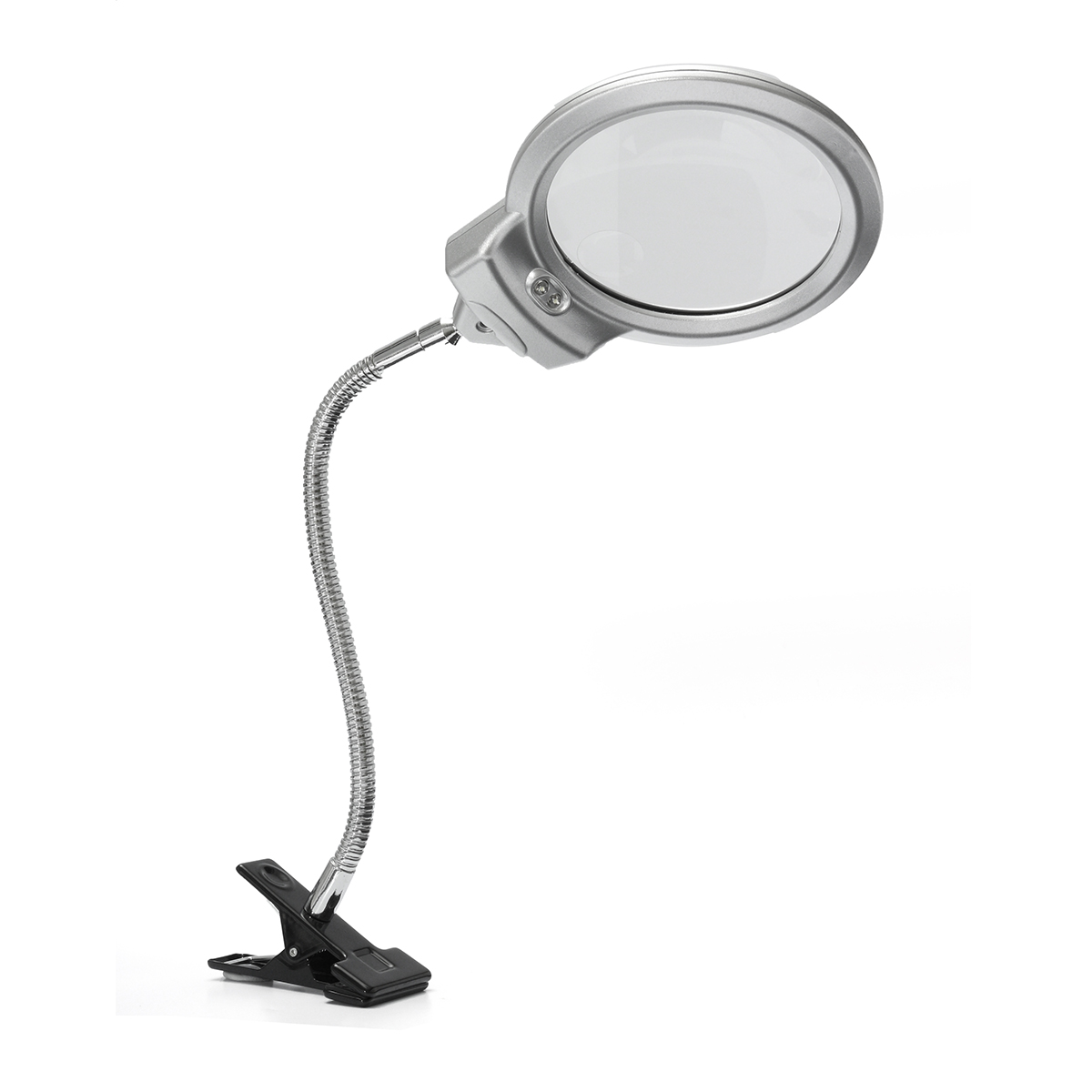 New-25-x-90MM-5-x-22MM-2-LED-Lighted-Table-Top-Desk-Magnifier-Magnifying-Glass-with-Clamp-1075605-9