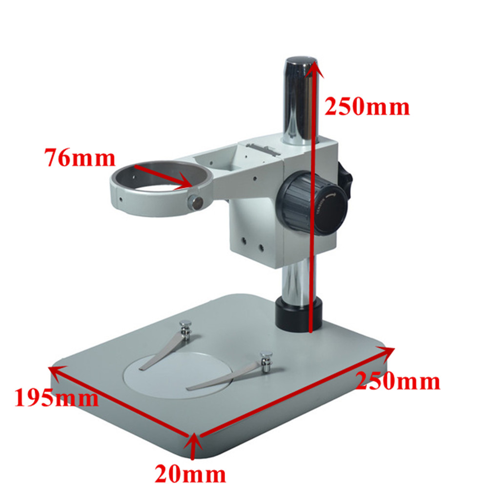 New-Metal-Table-Stand-Universal-Stereo-Microscope-Bracket-Stand-Holder-with-76mm-Adjustable-Focus-Br-1613465-4