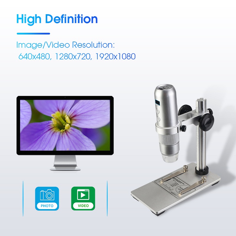 SVBONY-SM401-50X-1000X-Digital-WiFi-Microscope-USB-HD-Camera-with-Bracket-for-Android-and-iOS-System-1922896-3