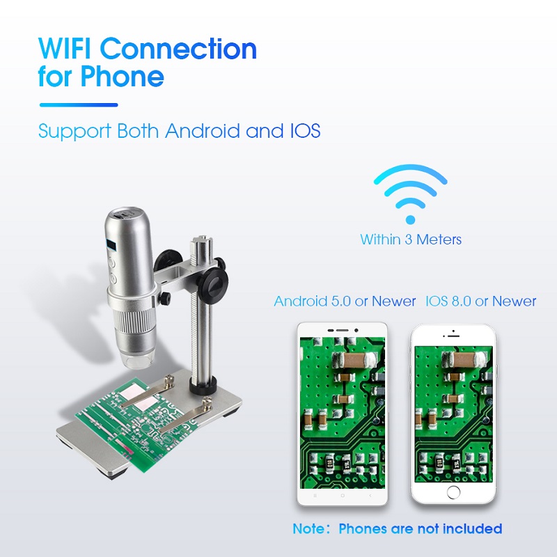 SVBONY-SM401-50X-1000X-Digital-WiFi-Microscope-USB-HD-Camera-with-Bracket-for-Android-and-iOS-System-1922896-4