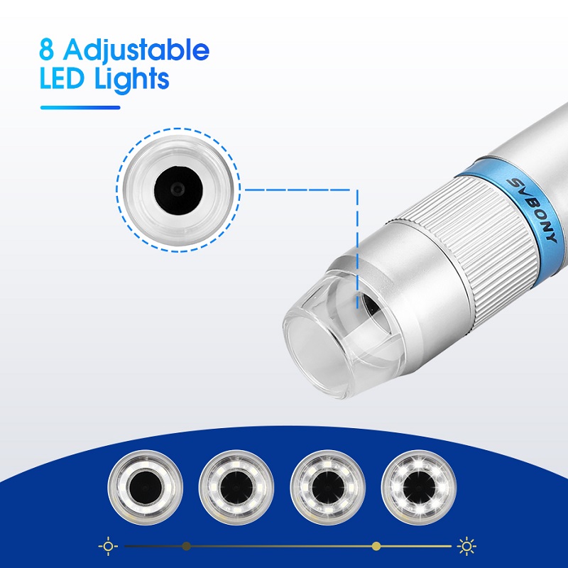SVBONY-SM401-50X-1000X-Digital-WiFi-Microscope-USB-HD-Camera-with-Bracket-for-Android-and-iOS-System-1922896-7