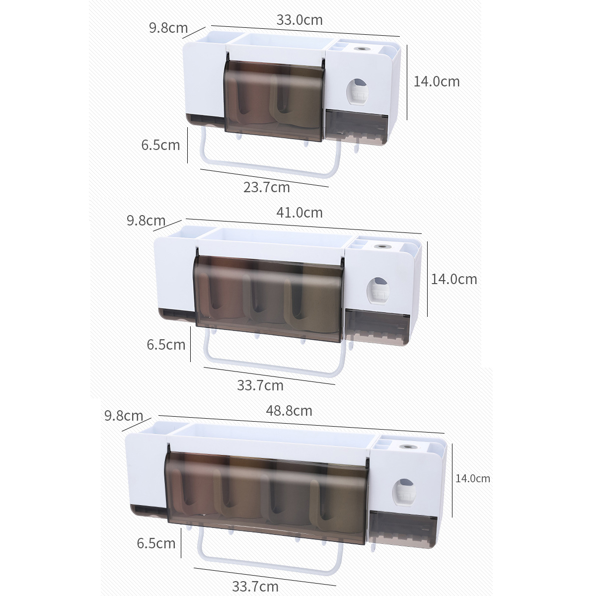 Automatic-Toothpaste-Dispenser-Toothbrush-Holder-Wall-Mounted-Storage-Stand--234-Cups-1664832-8