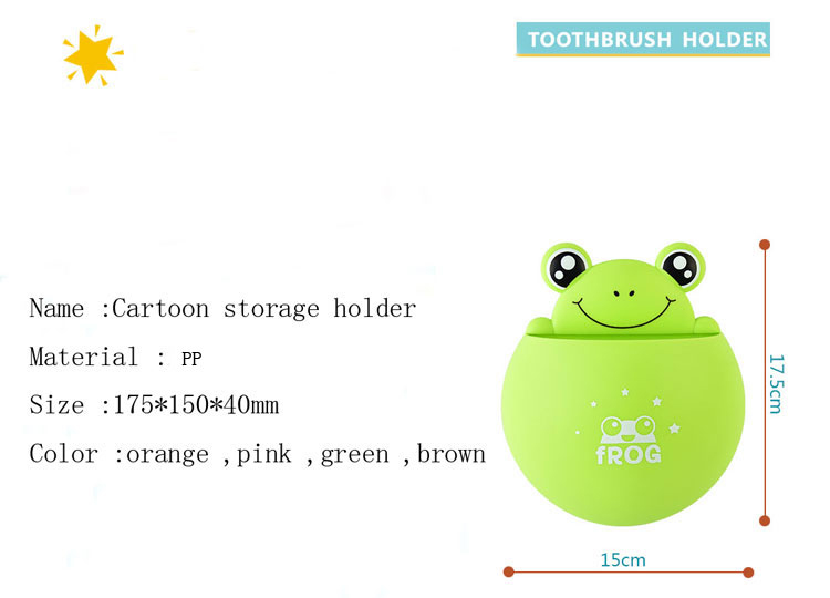 Honana-BX-Suction-Toothbrush-Holder-Wall-Mounted-Cartoon-Plastic-Toothpaste-Box-Bathroom-Storage-1312380-3
