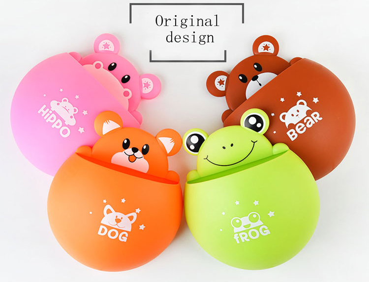 Honana-BX-Suction-Toothbrush-Holder-Wall-Mounted-Cartoon-Plastic-Toothpaste-Box-Bathroom-Storage-1312380-4