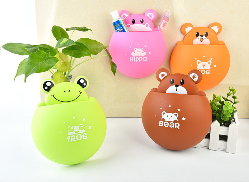 Honana-BX-Suction-Toothbrush-Holder-Wall-Mounted-Cartoon-Plastic-Toothpaste-Box-Bathroom-Storage-1312380-7