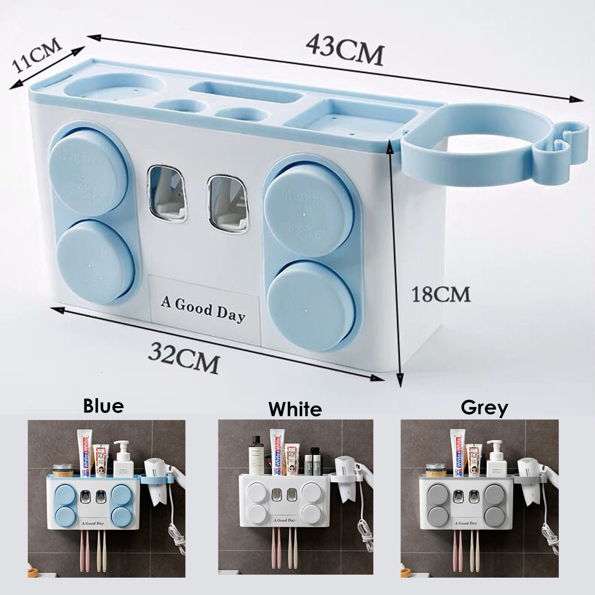 Multifunctional-Automatic-Toothpaste-Squeezer-Set-Wall-Mount-Suction-Cup-Toothbrush-Holder-Bathroom--1555695-10