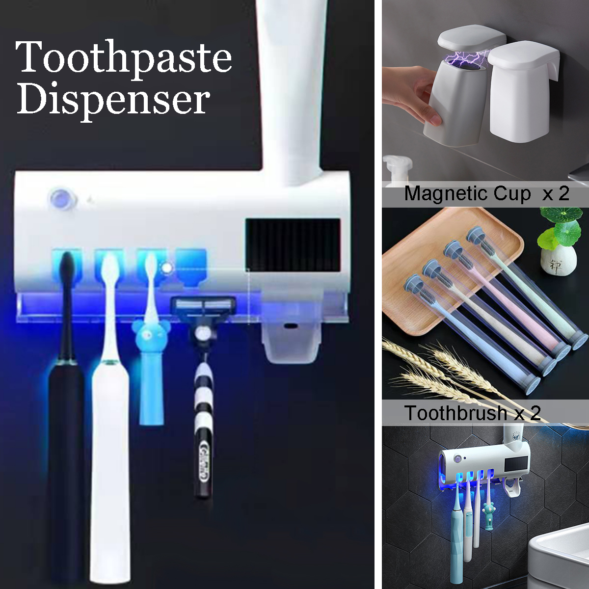 Solar-Charging-Infrared-Toothbrush-Sterilizer-Holder-Automatic-Toothpaste-Dispenser-Magnetic-Suction-1622988-2