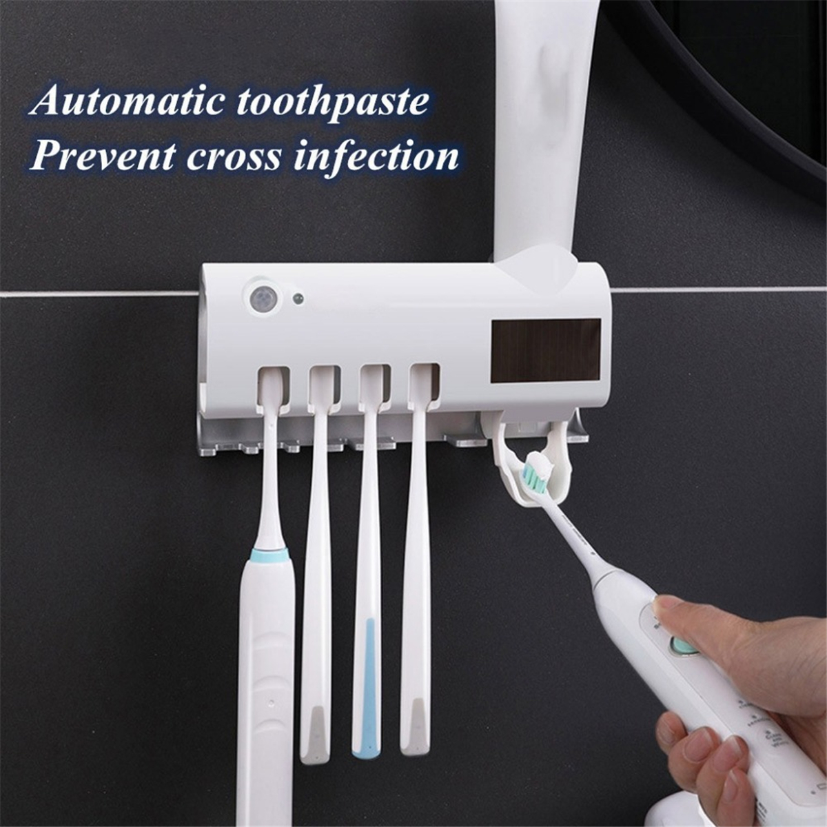 UV-Light-Toothbrush-Holder-Sterilizer-Cleaner-Automatic-Toothpaste-Dispenser-1690086-3