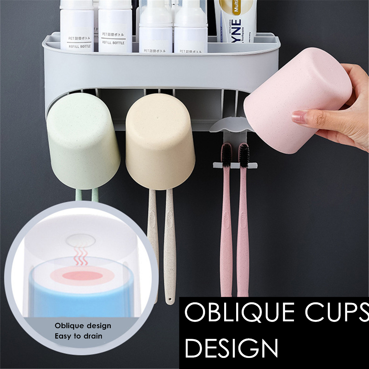 Wall-Mounted-Toothbrush-Holder-Stand-Toothpaste-Storage-Organizer--234-Cups-1670932-3