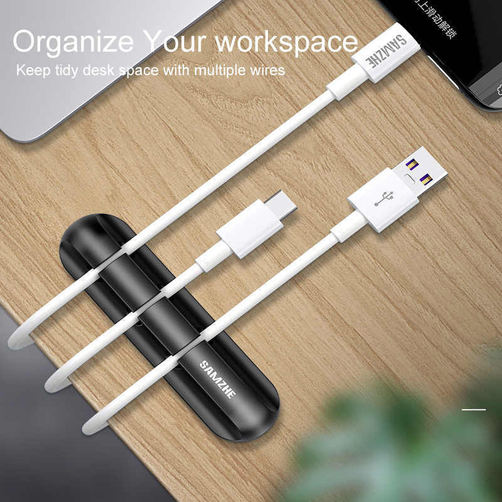 SAMZHE-2-Pcs-Silicone-Cable-Organizer-Clips-Desktop-Cable-Winder-3-Clips-Cable-Holder-Flexible-Cable-1782725-1