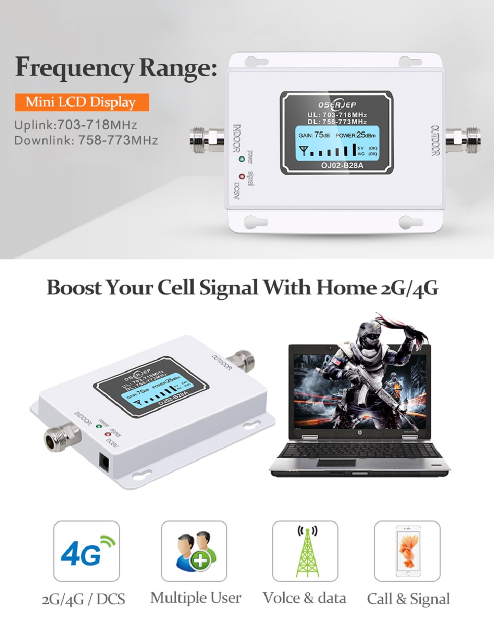 LCD-LTE-700MHz-B28A-4G-Phone-Signal-Boosters-Mobile-Phone-Repeater-Not-Include-Antenna-1598268-2