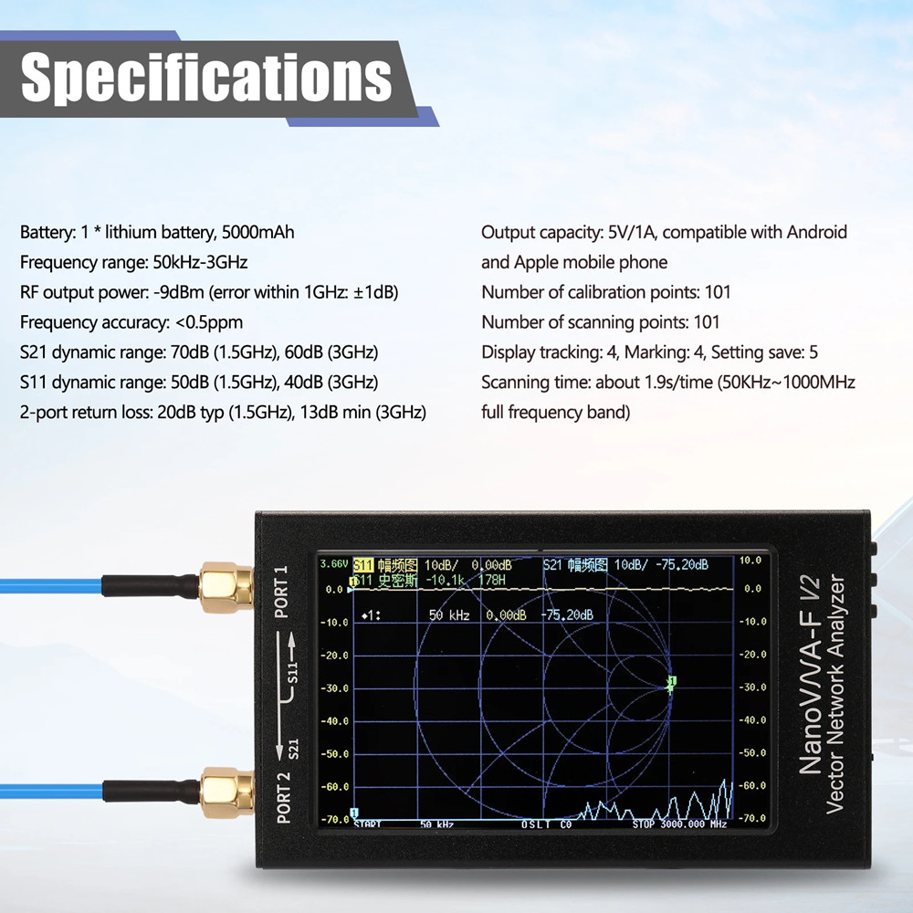 NanoVNA-F-V2-50kHz-3GHz-IPS-43Inch-LCD-Display-Vector-Network-Analyzer-S-A-A-2-Antenna-Analyzer-Shor-1844059-2