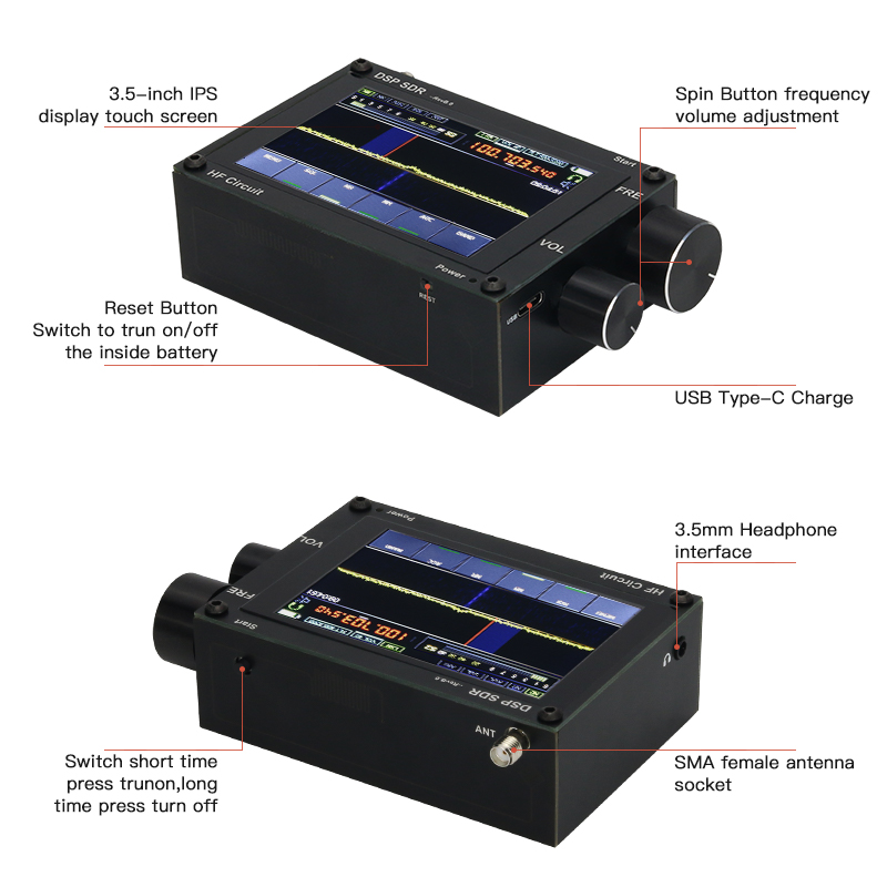 New-50KHz-200MHz-Malahit-SDR-Receiver-Malachite-DSP-Software-Defined-Radio-35quot-Display-Battery-In-1762150-4