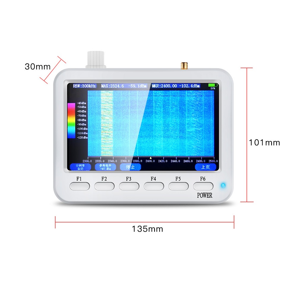 XT-127-Portable-Spectrum-Analyzer-Signal-Frequency-Measuring-Instrument-10-2700MHz-WIFI-Radio-RFID-R-1732542-3
