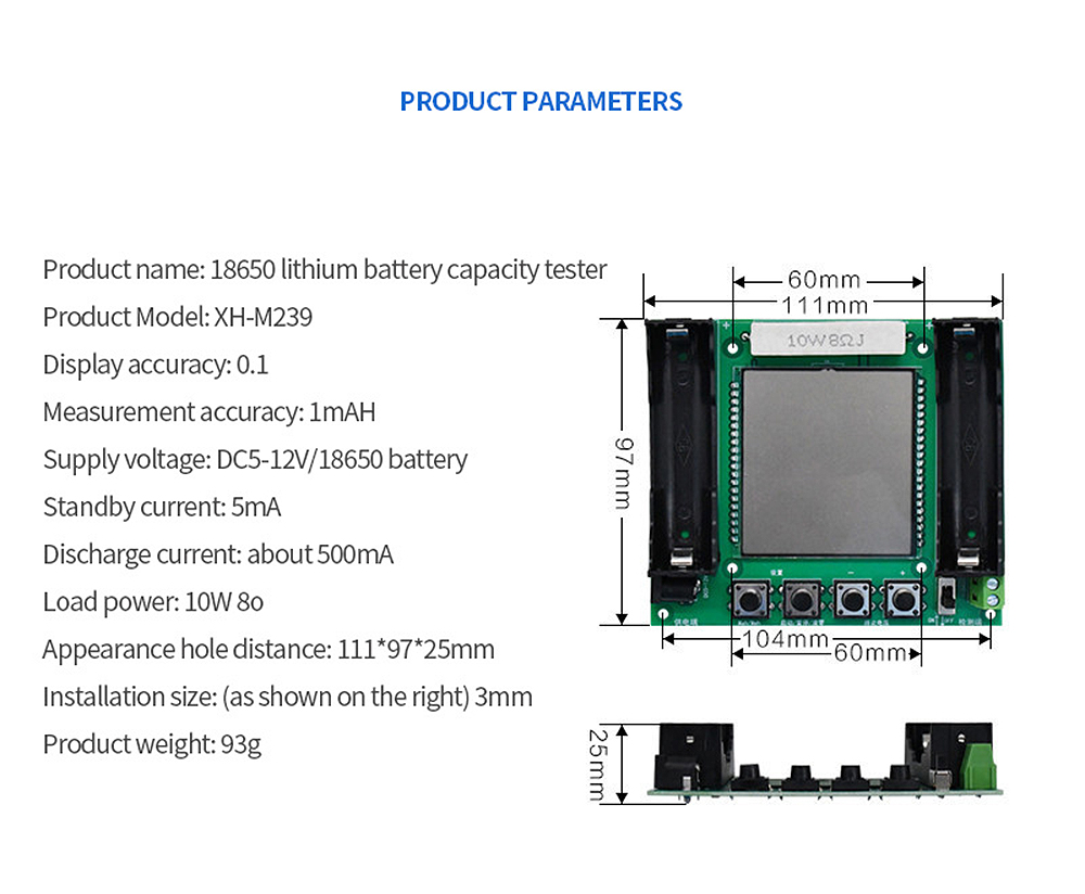 18650-Lithium-Battery-Capacity-Tester-Module-High-Precision-LCD-Digital-Display-MaHmwH-Measurement-T-1973537-3