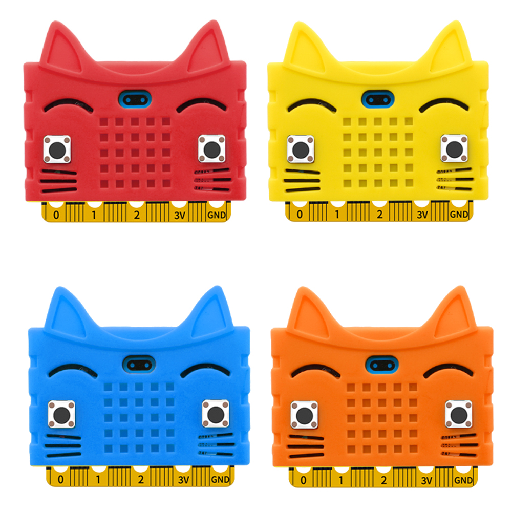 5pcs-Orange-Silicone-Protective-Enclosure-Cover-For-Motherboard-Type-A-Cat-Model-1606680-2