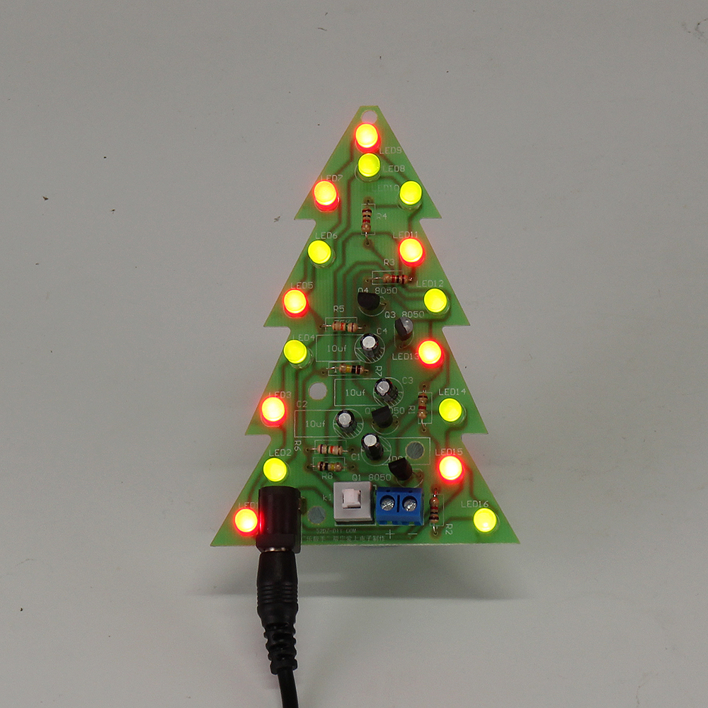 Assembled-Christmas-Tree-16-LED-Color-Light-Electronic-PCB-Decoration-Tree-Children-Gift-Ordinary-Ve-1602765-1