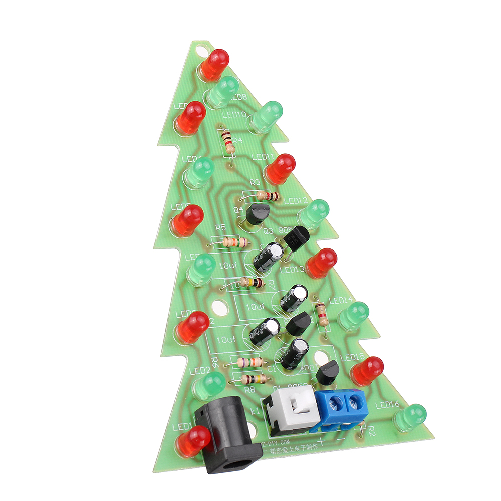 Assembled-Christmas-Tree-16-LED-Color-Light-Electronic-PCB-Decoration-Tree-Children-Gift-Ordinary-Ve-1602765-6