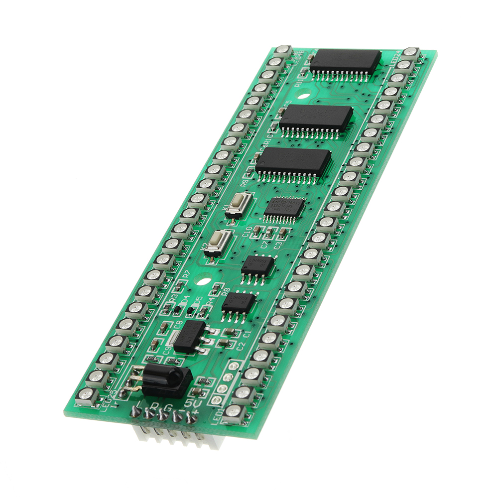 DC-5V-To-6V-250mA-RGB-Double-Channel-Double-24-LED-Level-Indicator-MCU-With-Adjustable-Display-Mode-1303090-2