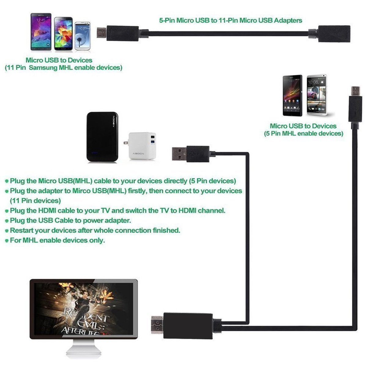 Mini-1080P-MHL-Micro-USB-to-HDMI-Cable-Converter-Adapter-for-Android-PhonePCTV-Audio-Adapter-HDTV-Ad-982123-3