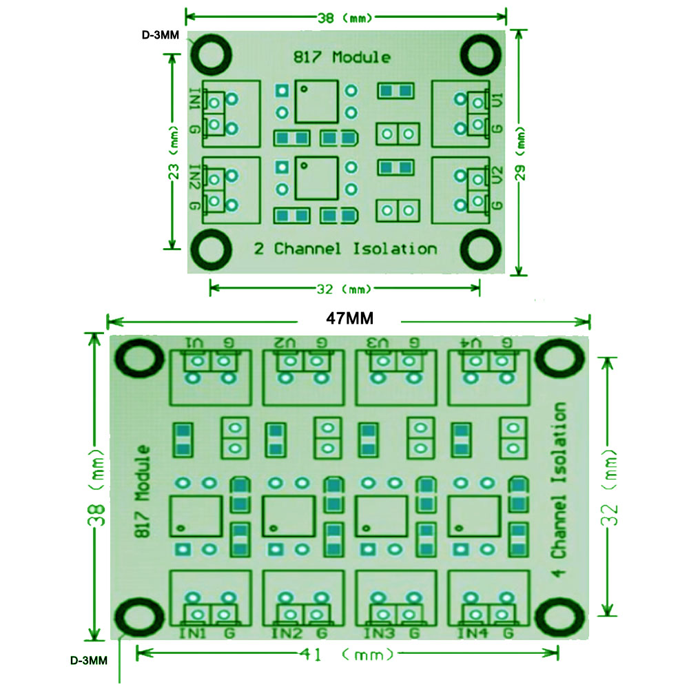 PC817-2-way4-way-Optocoupler-Isolation-Board-Voltage-Control-Converter-Adapter-Module-Drives-Optical-1973156-1