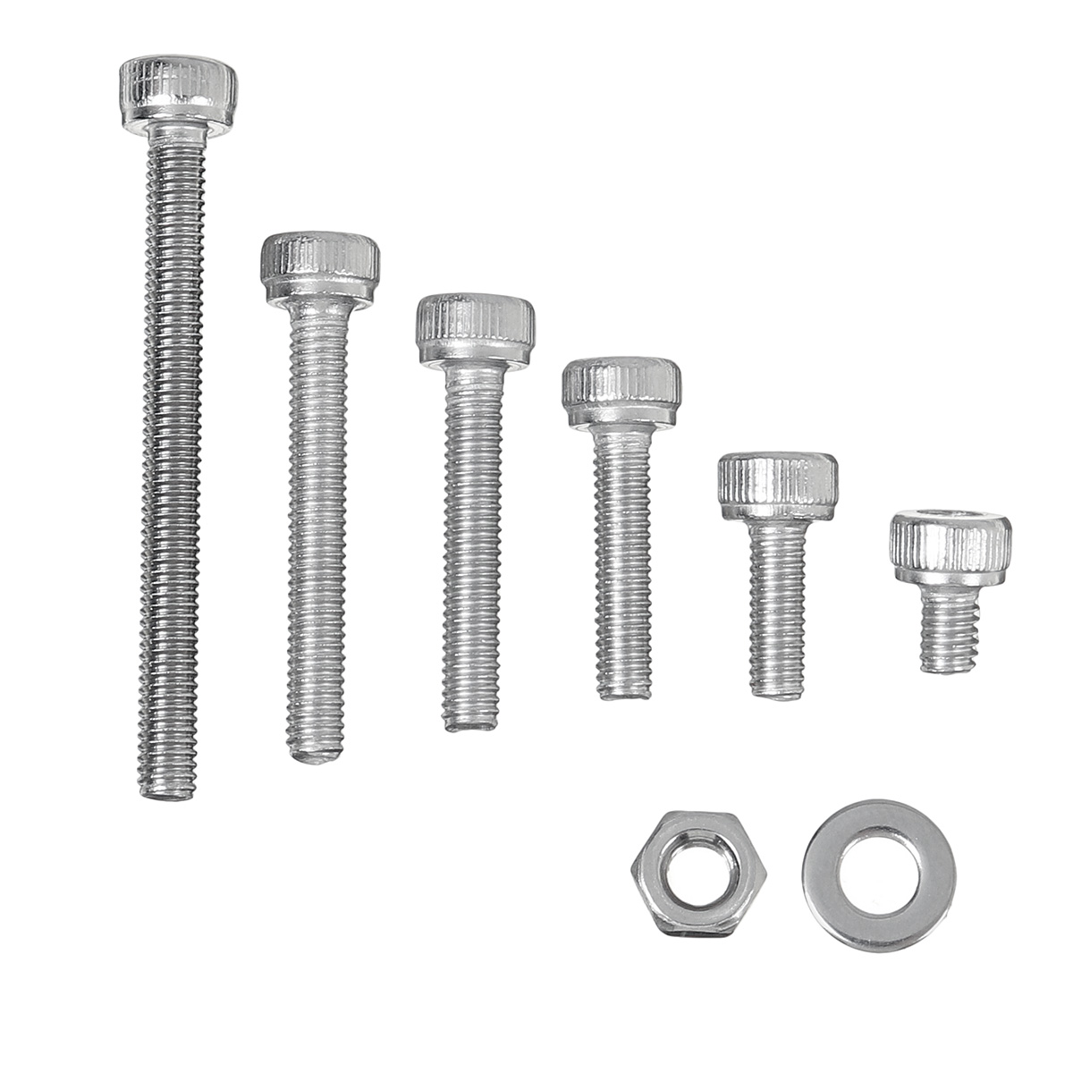 1080PCS500PCS-Stainless-Steel-Screw-Socket-Nut-Round-Head-M2-M3-M4-M5-Kit-Set-1722526-9