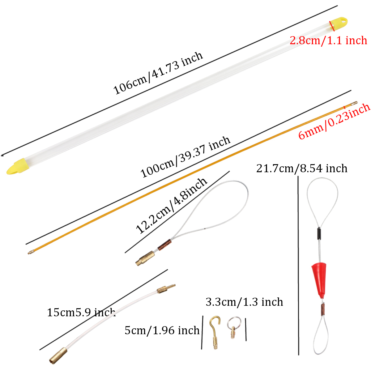 10Pcs-6mm-1M-Fiberglass-Wire-Cable-Puller-Rod-Electrician-Push-Puller-Duct-Fish-Tape-1364104-2