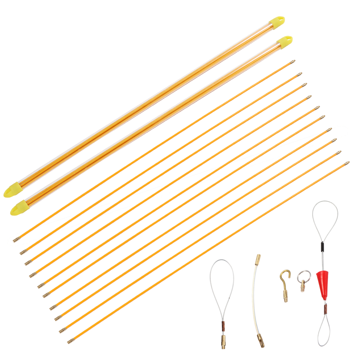 10Pcs-6mm-1M-Fiberglass-Wire-Cable-Puller-Rod-Electrician-Push-Puller-Duct-Fish-Tape-1364104-3