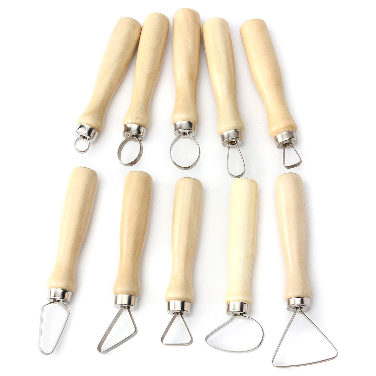10Pcs-Wax-Clay-Soap-Carvers-Clay-Sculpture-Pottery-Tools-Set-Modelling-Carving-Tool-1076622-1