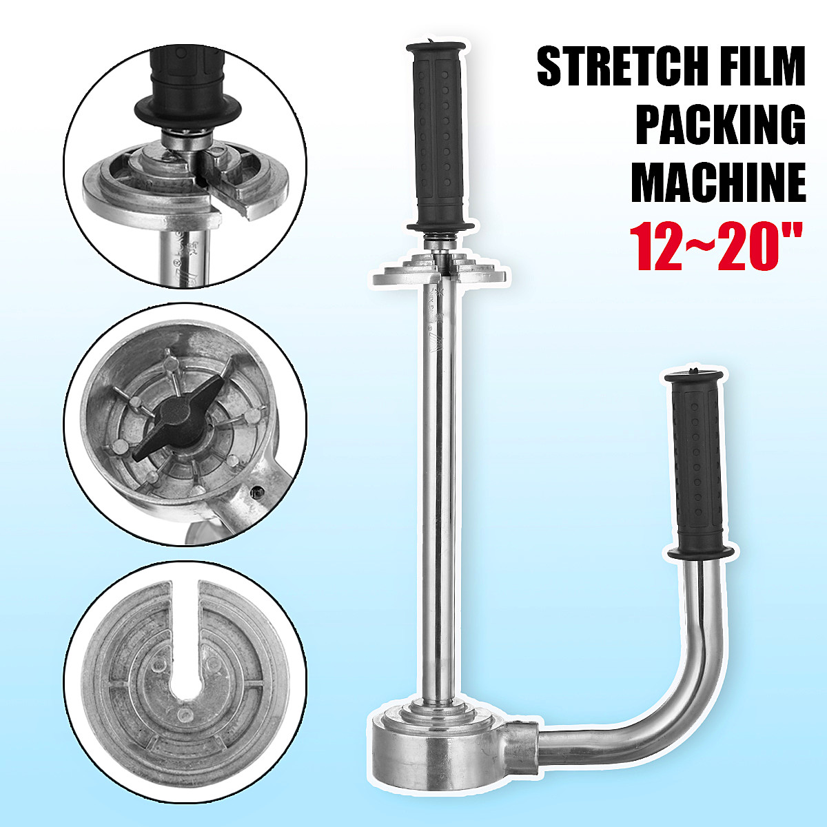 1220Inch-Stainless-Steel-Stretch-Film-Packing-Machine-Roller-Adjustable-Heavy-Type-Commercial-1305615-1