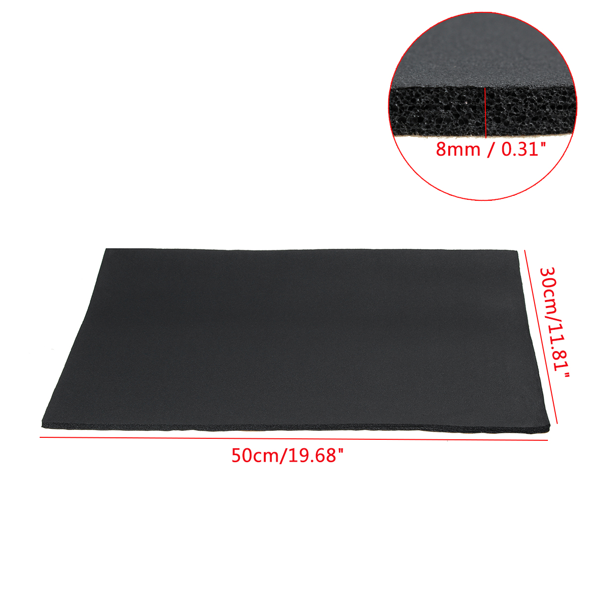 12Pcs-10mm-Sound-Proofing-Foam-Deadening-Insulation-Cotton-50x30cm-for-Car-SUV-1735462-4