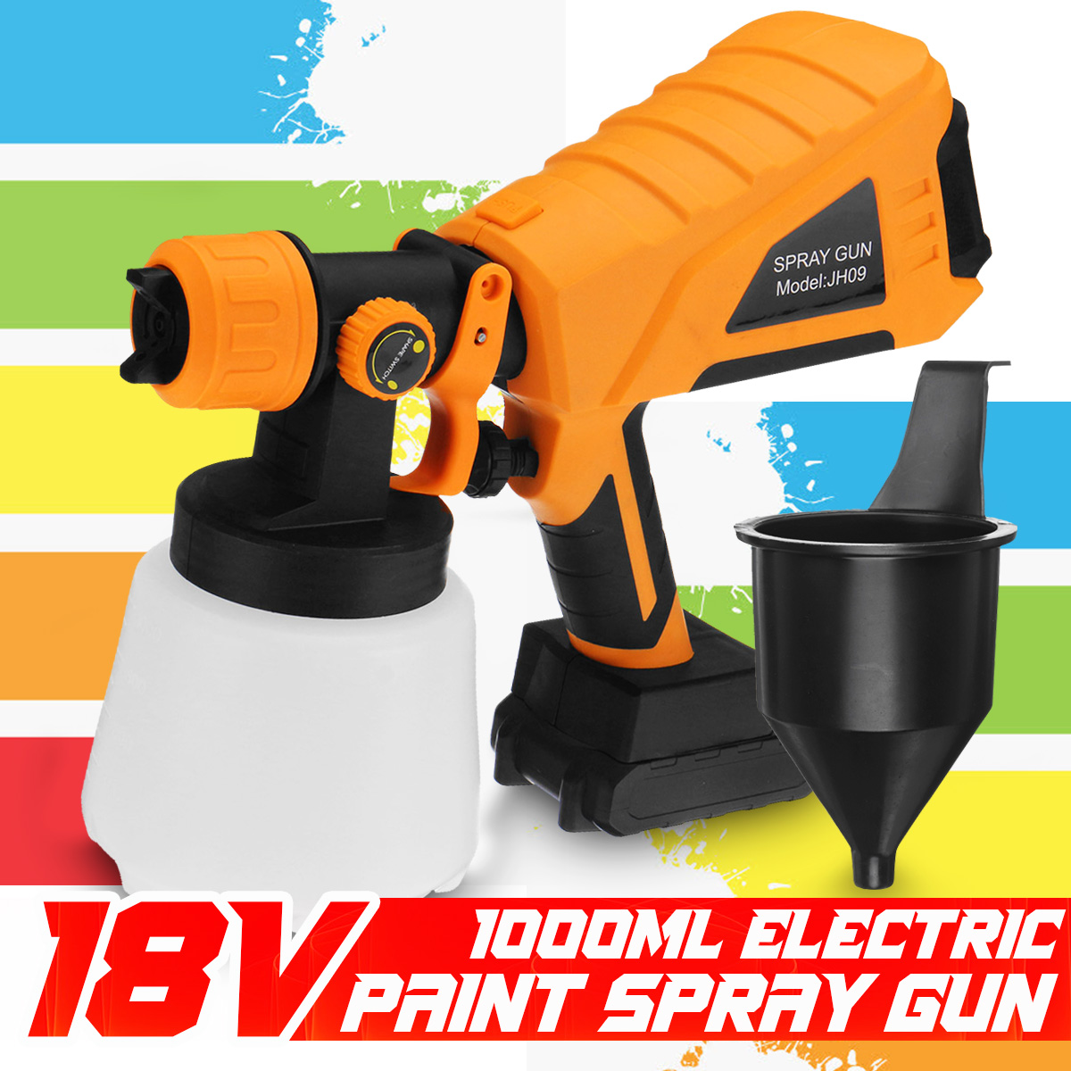 18V-1000ML-High-Power-Electric-Spray-Gun-Household-Spray-Paint-with-Li-ion-Battery-Regulation-Spraye-1863067-2