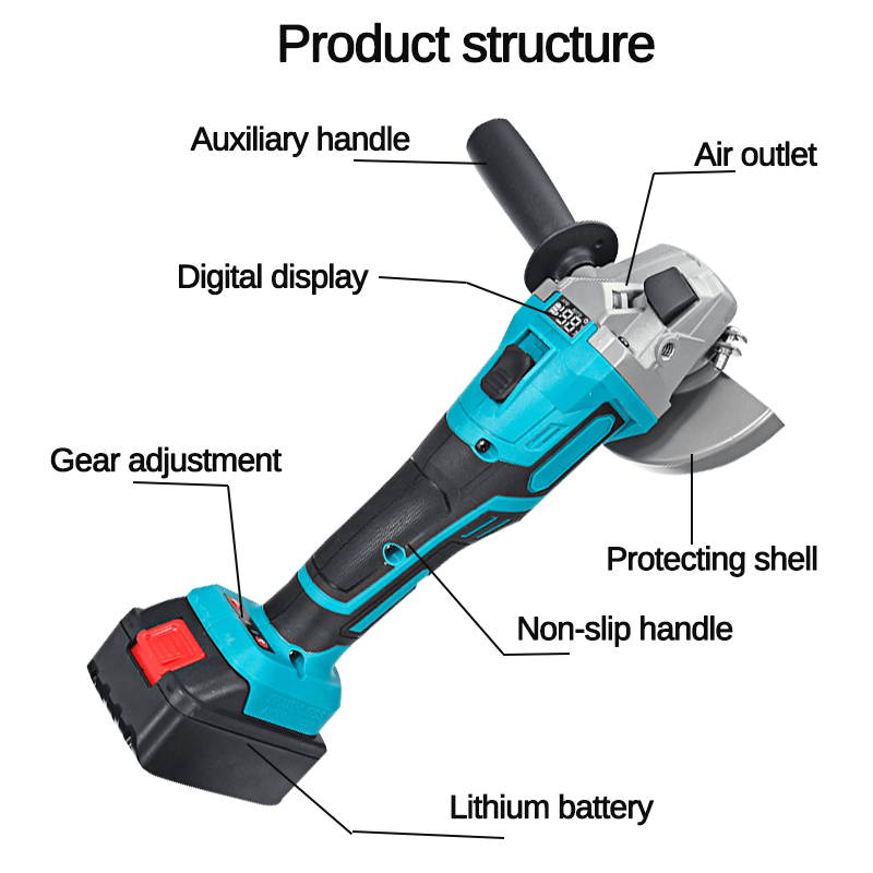 18V-4000mAh-Brushless-Cordless-Angle-Grinder-Li-ion-for-Replaces-Makita-Body-1781843-3