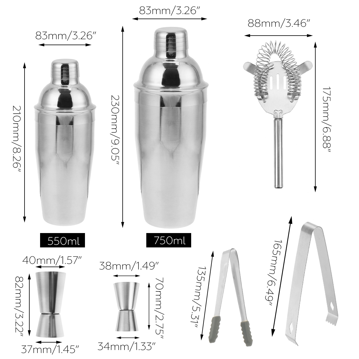 22Pcs-Cocktail-Shakers-Stainless-Steel-Barware-Bar-Bartender-Tool-550750ml-1735475-11