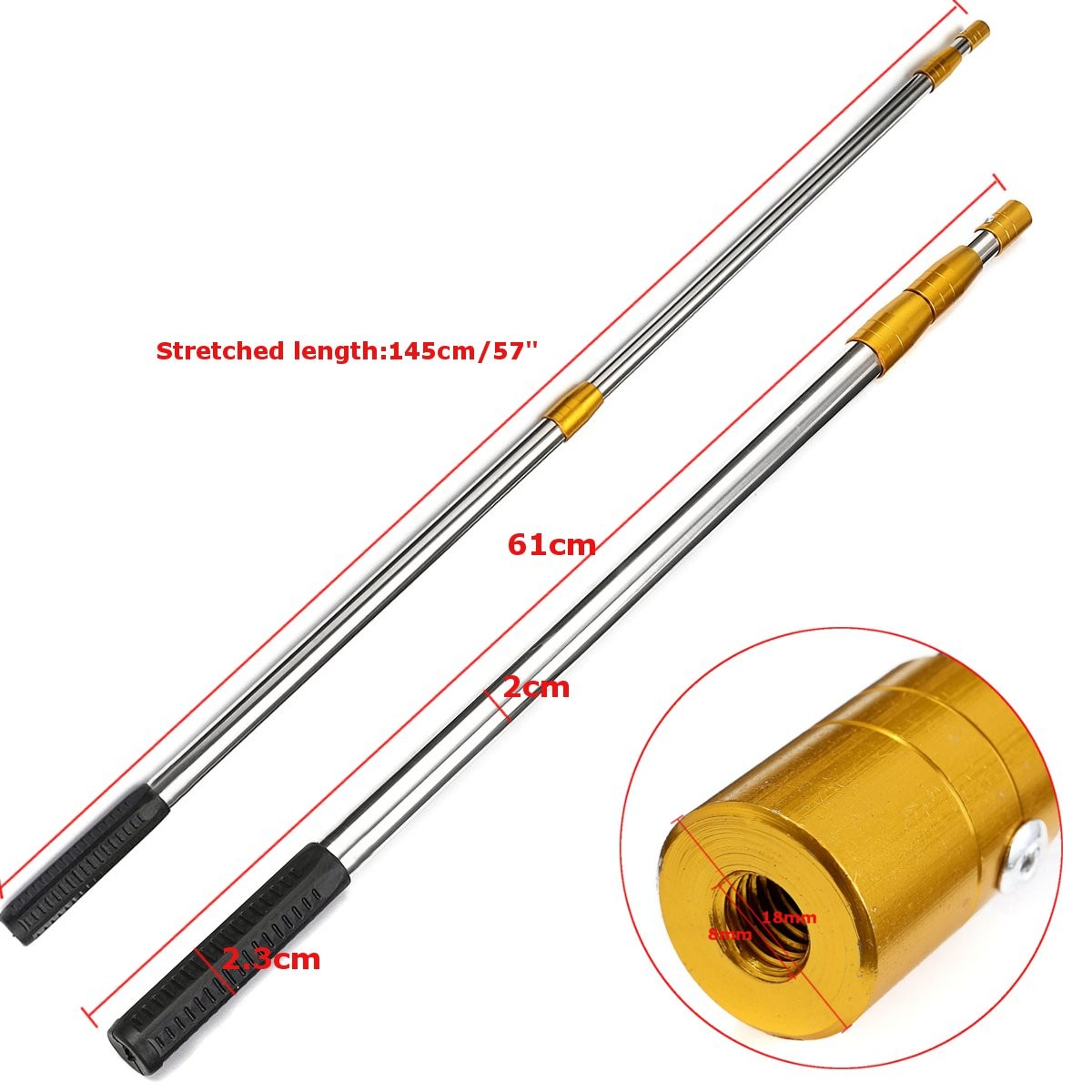 23times145cm-M8-Stainless-Steel-Adjustable-Fishing-Net-Rod-1109700-8