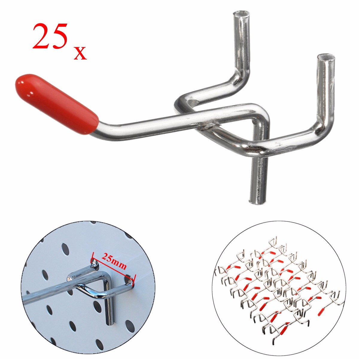 25Pcs-50mm-Length-Pegboard-Hooks-Board-Slat-Wall-Retail-Display-Shop-Peg-Home-Hook-1291584-2