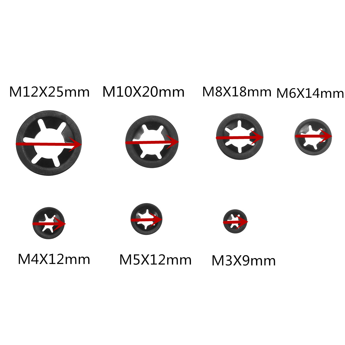 260Pcs-Starlock-Washers-Push-On-Lock-Star-Nut-Fastener-Clips-Lock-Set-M3-M12-1752174-2