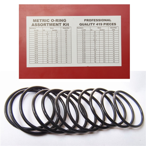 419-Pieces-Rubber-O-Ring-Seal-Plumbing-Garage-Assortment-Set-With-Case-973711-12