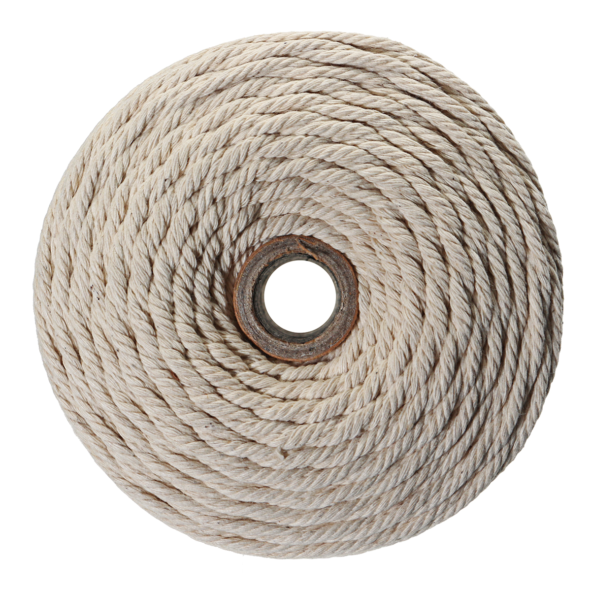 5Pcs-200Mx3mm-Natural-Beige-Cotton-Twisted-Cord-Rope-Braided-Wire-DIY-Craft-Macrame-String-1396554-5
