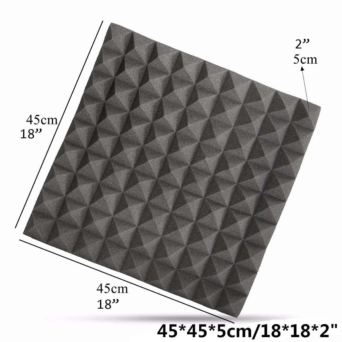 6Pcs-45x45x5cm-Sound-absorbing-Cotton-Soundproof-Cotton-Foam-Wall-Muffler-Spong-1784489-4