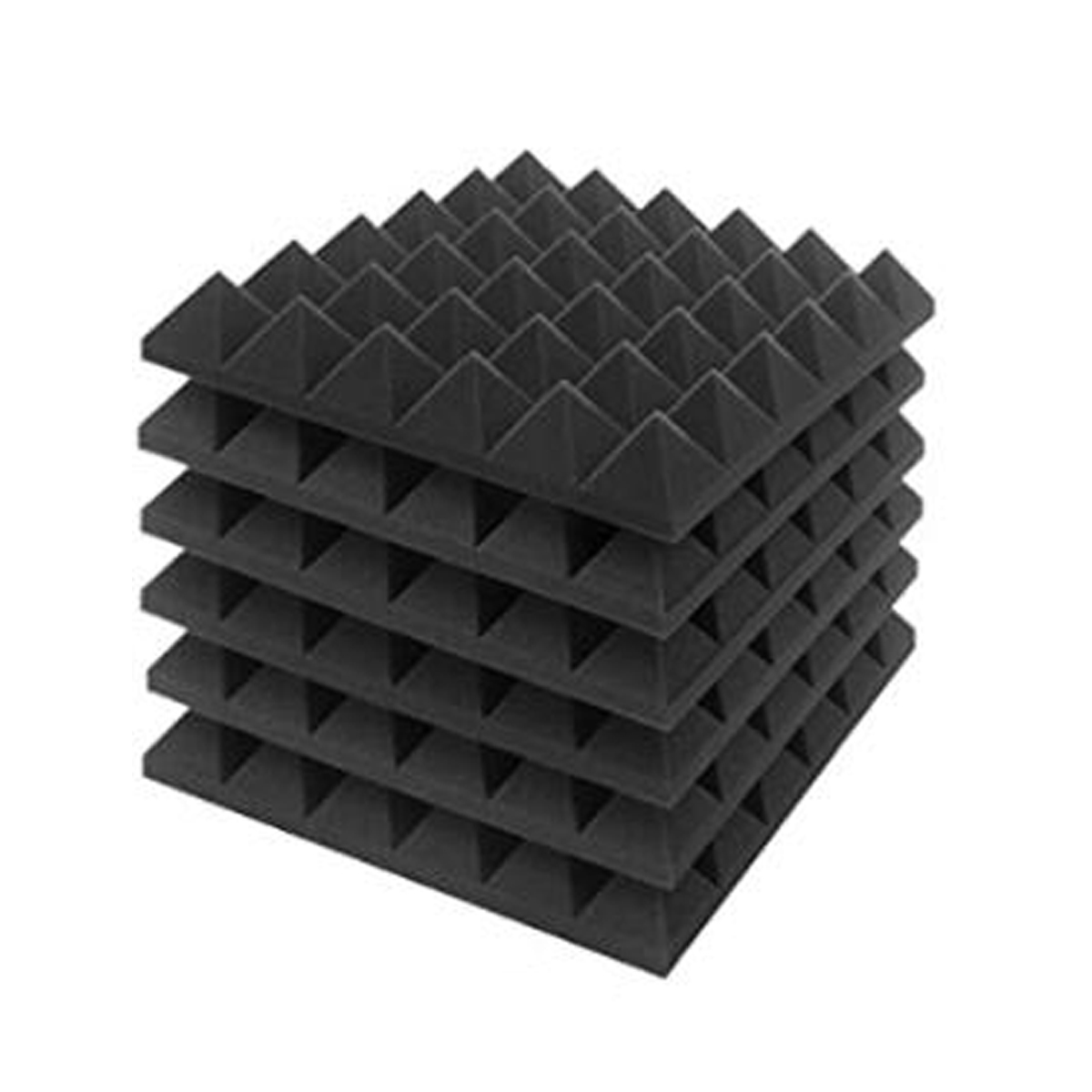 6Pcs-Acoustic-Foam-Studio-Soundproofing-Foam-Wedges-Wall-Tiles-12-x-12-x-2inch-1749893-8