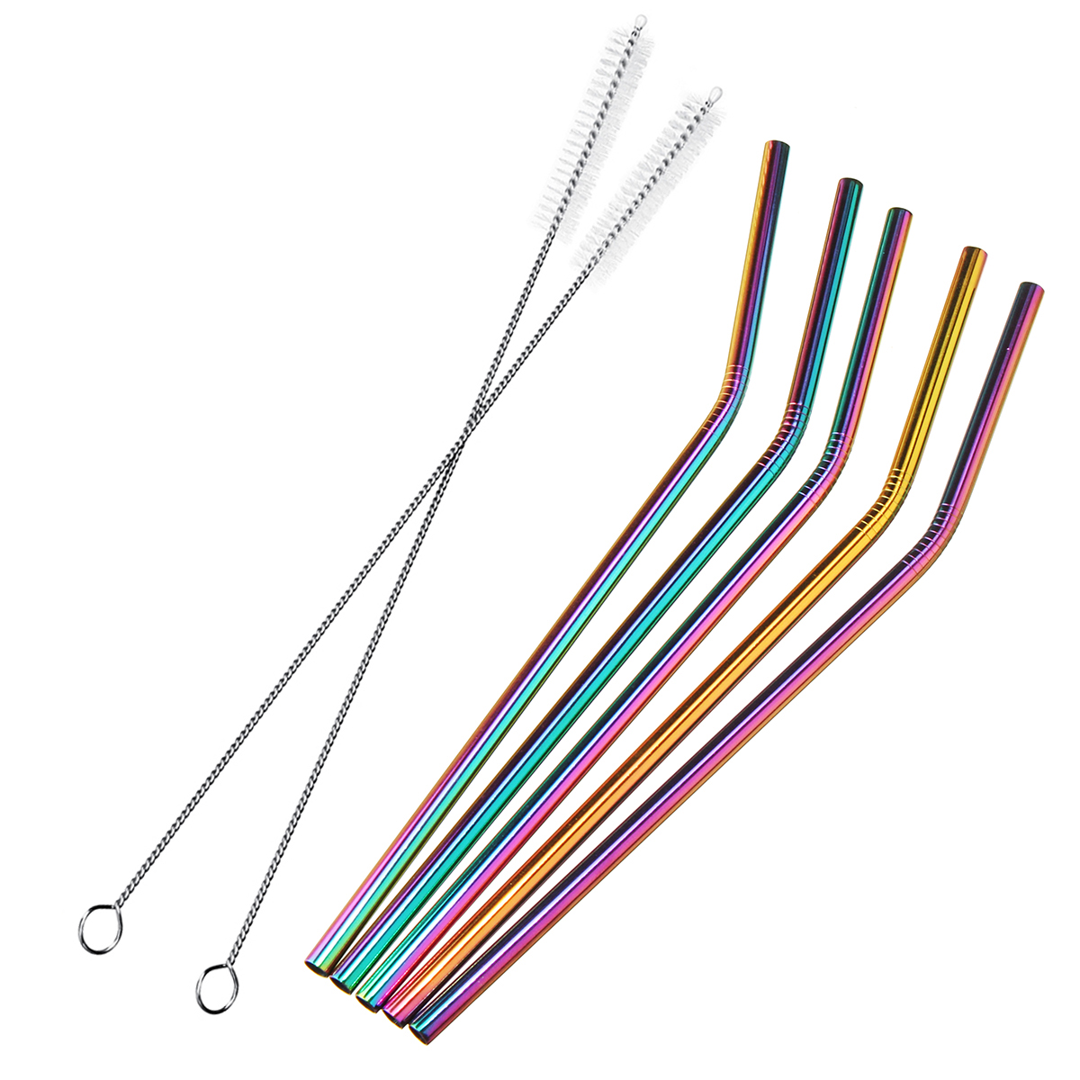7PCS-Premium-Stainless-Steel-Metal-Drinking-Straw-Reusable-Straws-Set-With-Cleaner-Brushes-1347731-5